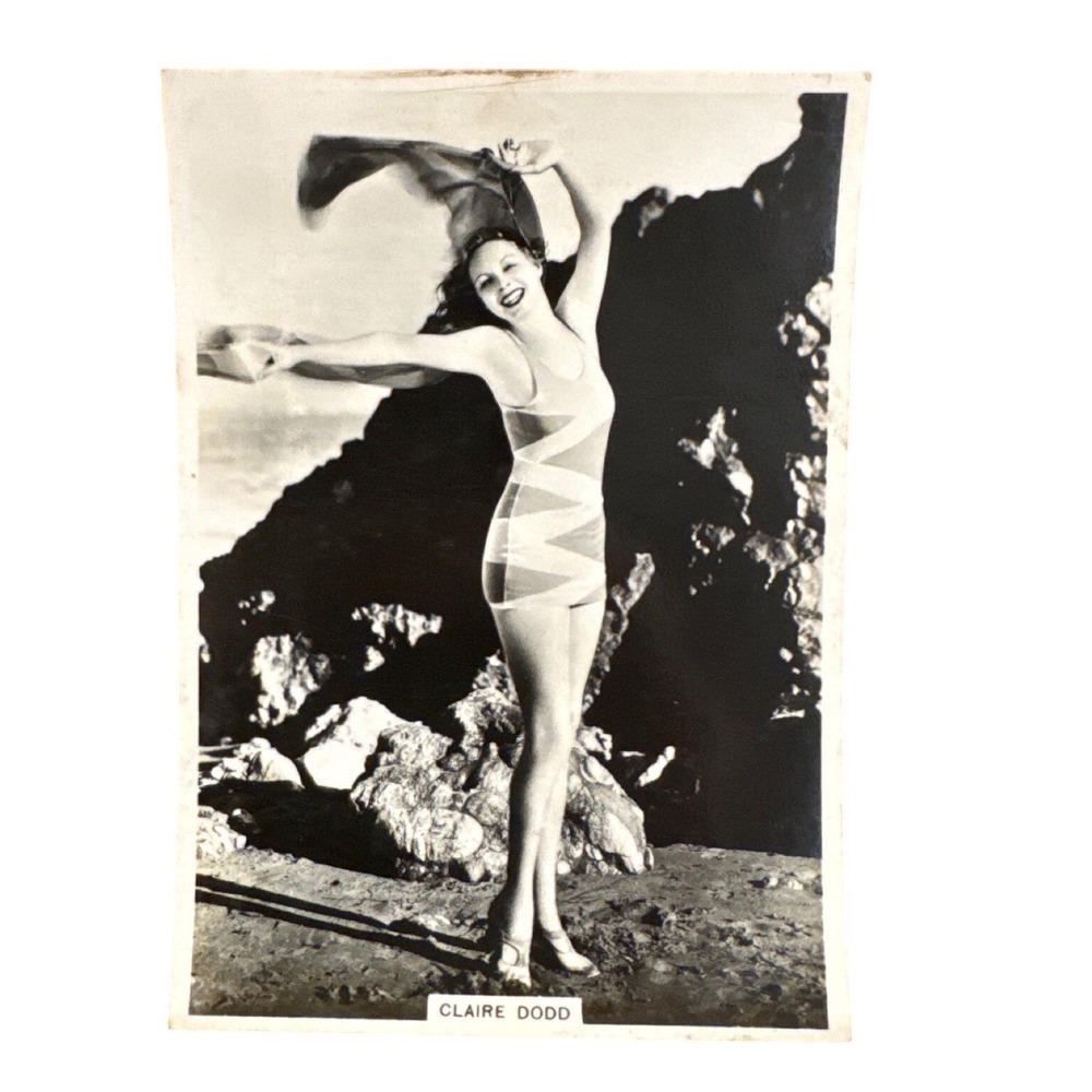 Claire Dodd Modern Beauties 18 Cigarette Card Vintage 1930s Photo 4th Series
